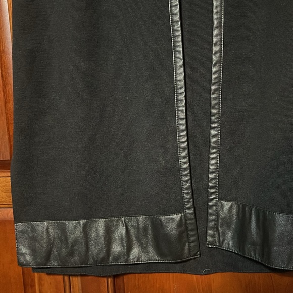 CHICO’S long black sleeveless cardigan Size 3 (XL) - Picture 3 of 8